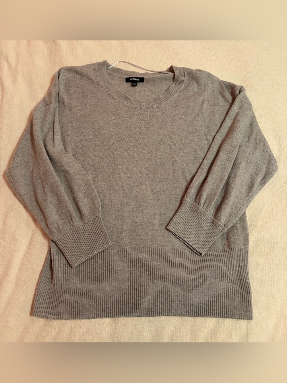 Premise Heather Gray Crewneck Sweater